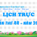 LỊCH TRỰC TUẦN THỨ 44 – NĂM 2021
