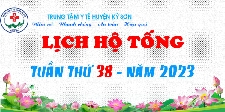 LỊCH HỘ TỐNG TUẦN THỨ 37 – NĂM 2023