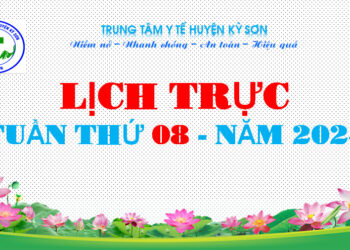 LỊCH TRỰC TOÀN VIỆN TUẦN THỨ 08 – NĂM 2024