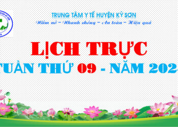 LỊCH TRỰC TOÀN VIỆN TUẦN THỨ 09 – NĂM 2024