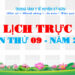 LỊCH TRỰC TOÀN VIỆN TUẦN THỨ 09 – NĂM 2024