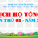 LỊCH HỘ TỐNG TUẦN THỨ 08 – NĂM 2024