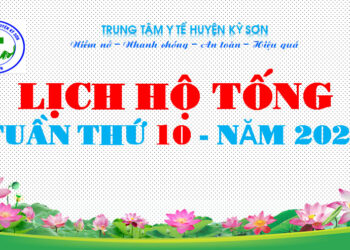 LỊCH HỘ TỐNG TUẦN THỨ 10 – NĂM 2024