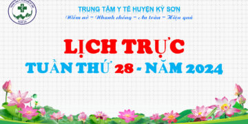 LỊCH TRỰC TOÀN VIỆN TUẦN THỨ 28 NĂM 2024