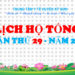 LỊCH HỘ TỐNG TUẦN THỨ 29 NĂM 2024