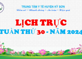 LỊCH HỘ TỐNG TUẦN THỨ 30 NĂM 2024