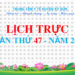 LỊCH TRỰC TOÀN VIỆN TUẦN THỨ 47 NĂM 2024