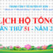 LỊCH HỘ TỐNG TUẦN THỨ 51 NĂM 2024