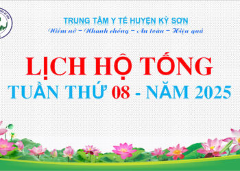LỊCH TRỰC TOÀN VIỆN TUẦN THỨ 08 NĂM 2025