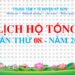 LỊCH TRỰC TOÀN VIỆN TUẦN THỨ 08 NĂM 2025