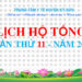 LỊCH TRỰC TOÀN VIỆN TUẦN THỨ 11 NĂM 2025