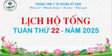 LỊCH HỘ TỐNG TUẦN THỨ 22 NĂM 2025