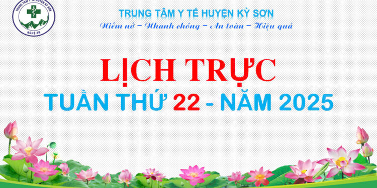 LỊCH HỘ TỐNG TUẦN THỨ 22 NĂM 2025